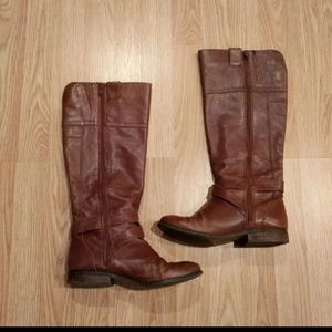 [Size 7] Marc Fisher Leather Brown Riding Boots